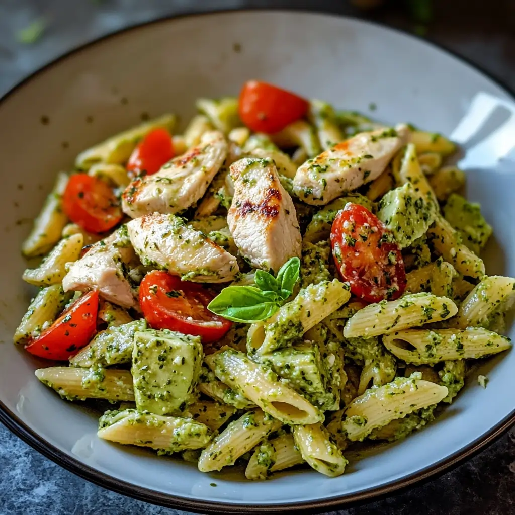 Avocado Pasta with Chicken Recipe for Healthy Eating 3 Avocado pasta with chicken,v6