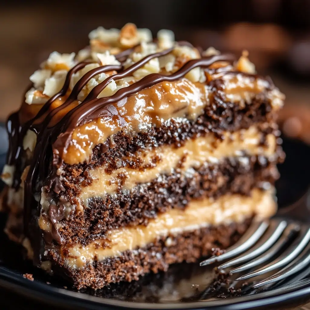 German Chocolate Poke Cake: Easy Recipe for Chocolate Lovers 2 German chocolate poke cake