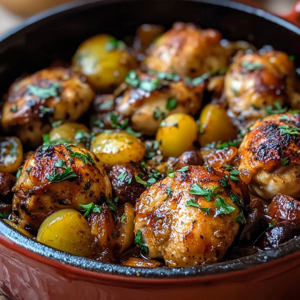 Moroccan Baked Chicken Recipe: Easy & Flavorful Dish 5 Moroccan baked chicken