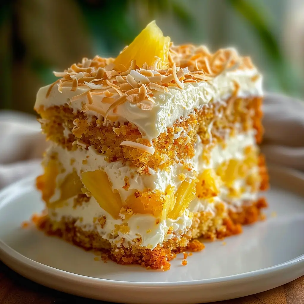 Carrot Cake Pineapple Coconut: A Tropical Delight 2 carrot cake pineapple coconut