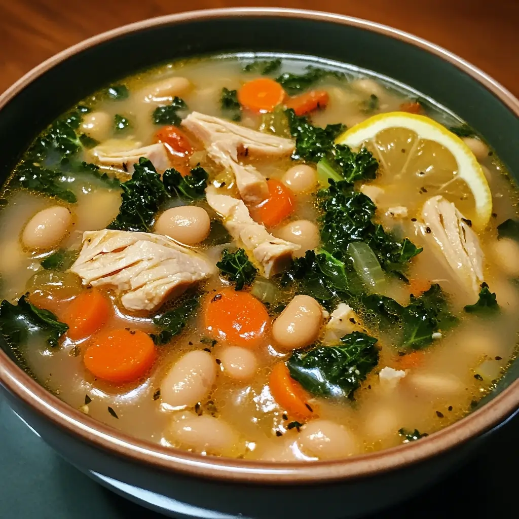 lemony white bean soup