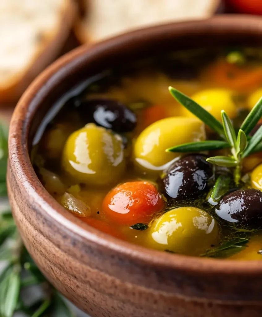 Olive Soup: Flavorful, Healthy, and Easy to Make 3 olive soup