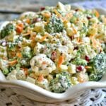 broccoli cauliflower salad recipe