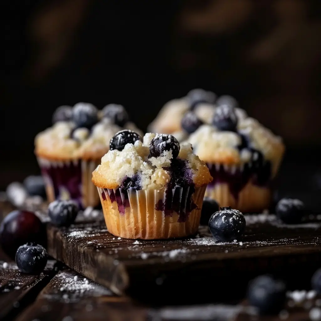 mini blueberry muffin